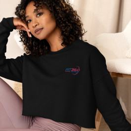 Women - Crop Embroidered F3 Sweatshirt
